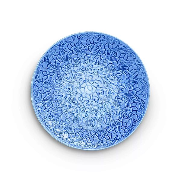 Lace Teller 34cm Hellblau günstig online kaufen