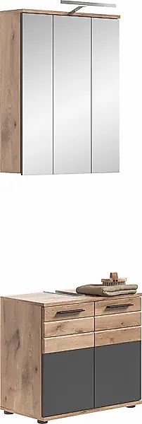 INOSIGN Badmöbel-Set »Riga, 2 teilig, inklusive LED Beleuchtung, bestehend günstig online kaufen