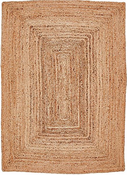 LUXOR living Teppich »Salo«, rechteckig, 6 mm Höhe, Juteteppich, handgefloc günstig online kaufen