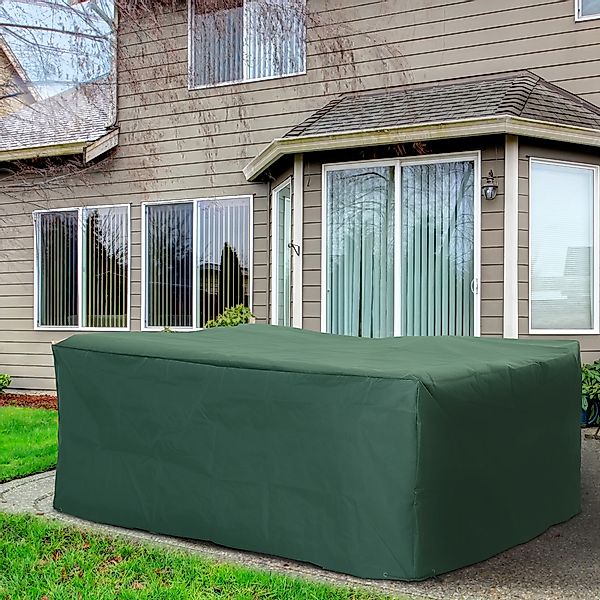Outsunny Schutzhülle Abdeckung Gartenmöbel Abdeckhaube 600D-Oxford 210x140x günstig online kaufen