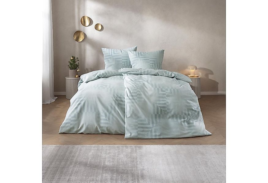 Estella Bettwäsche Estella Edelflanell Bettwäsche Brunico 5476-614 Eisblau günstig online kaufen