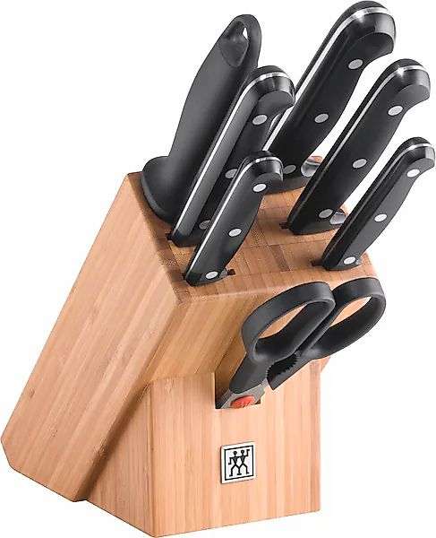 Zwilling Messerblock »TWIN Chef 2« 8 Stk. Messerblock mit 5 Messern + 1 Sch günstig online kaufen