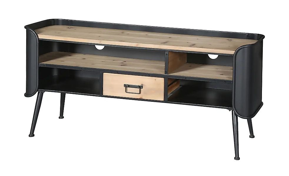 TV-Lowboard  Imola ¦ schwarz ¦ Maße (cm): B: 140 H: 63 T: 38.0 Kommoden & S günstig online kaufen