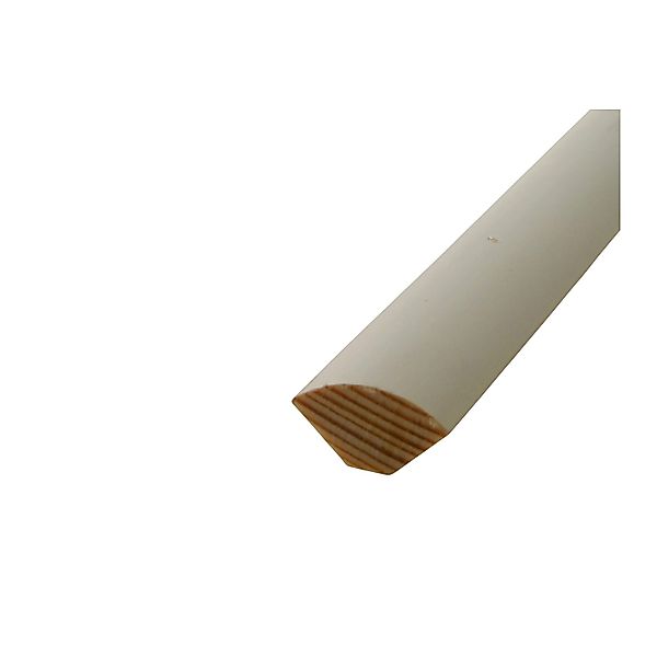 Viertelstab Kiefer Weiß,ackiert 14 mm x 14 mm Länge 2400 mm günstig online kaufen