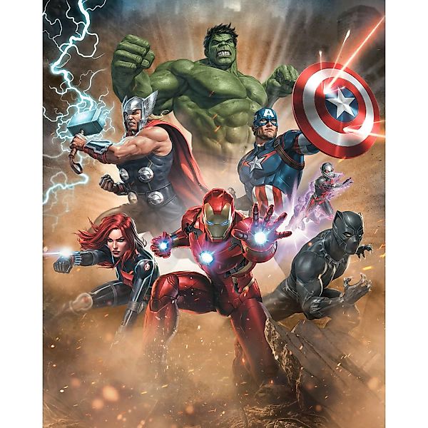 Komar Vliesfototapete Avengers Superpower 200 cm x 250 cm günstig online kaufen