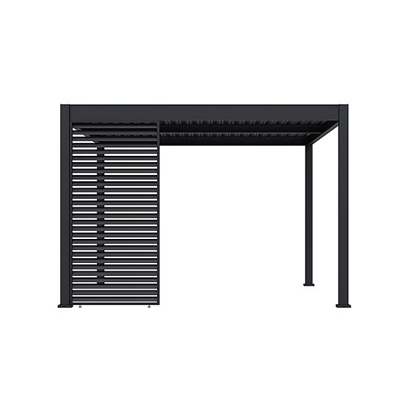 Paragon Outdoor Lamellen-Sichtschutz für Pergola Grand Tuscan 12 Grau 114x2 günstig online kaufen