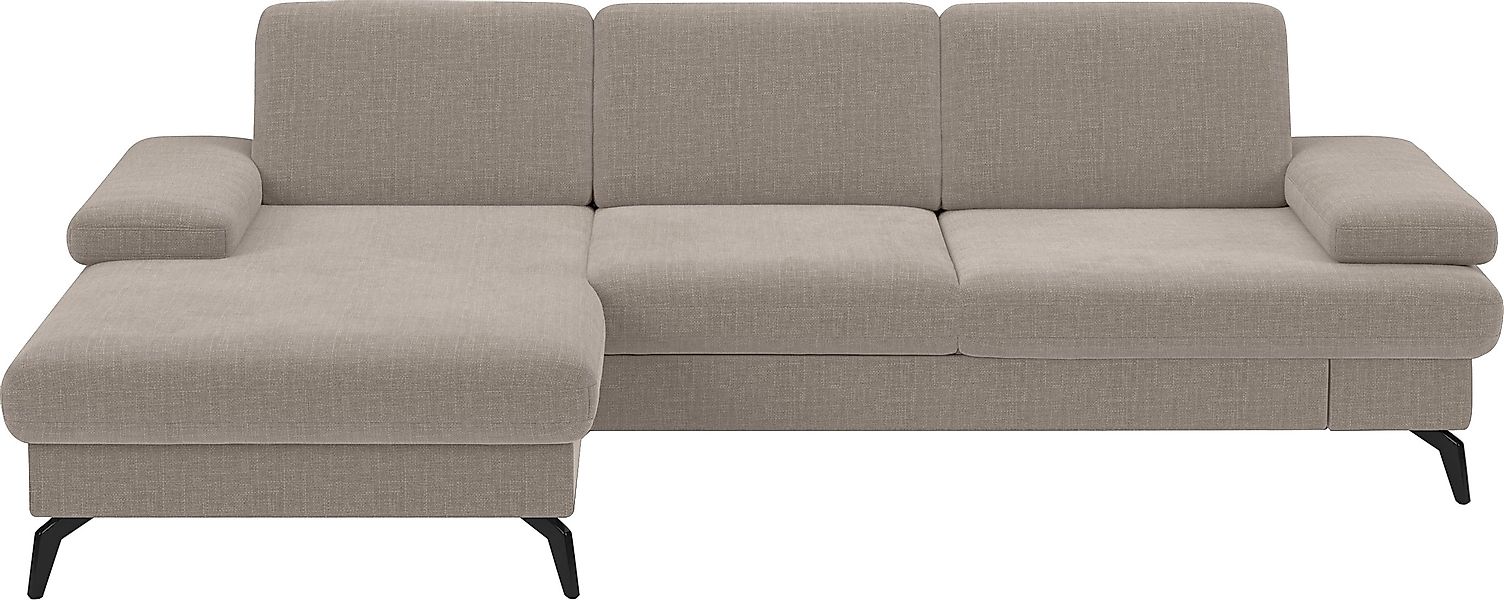 sit&more "Morris L-Form, inkl. Sitztiefenverstellung" wahlweise mit Armteil günstig online kaufen