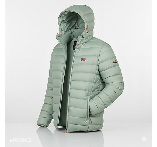 Geographical Norway Steppjacke Hochwertige Outdoorjacke Steppjacke mit Kapu günstig online kaufen