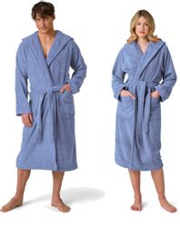 Möve Unisex-Bademantel Superwuschel Kapuze, ideal für günstig online kaufen