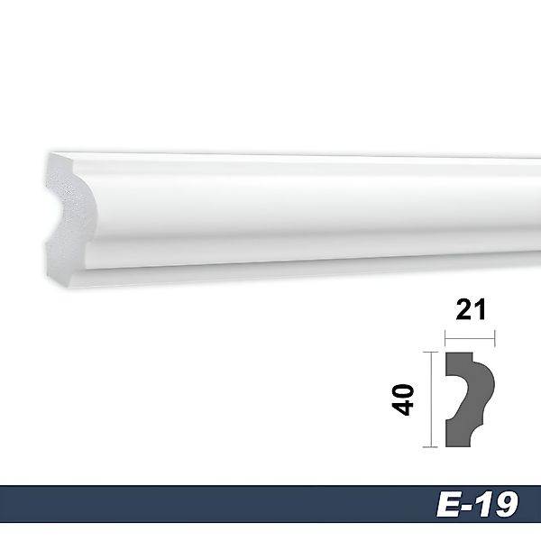 marbet design Zierleiste E-19, 2 Meter günstig online kaufen