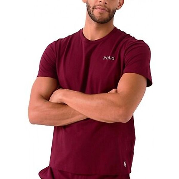 Polo Ralph Lauren  T-Shirts & Poloshirts Bordeauxrotes Kurzarm-T-Shirt günstig online kaufen