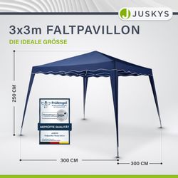 Juskys Faltpavillon Vivara, mit Tasche, wasserabweisend, günstig online kaufen