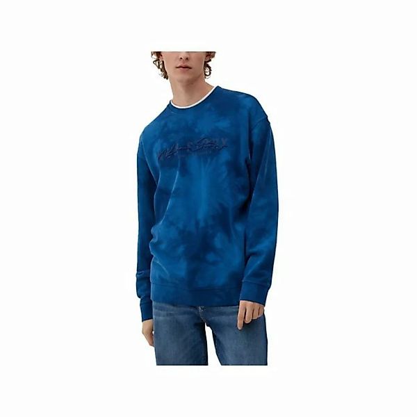 QS Sweatshirt blau (1-tlg) günstig online kaufen
