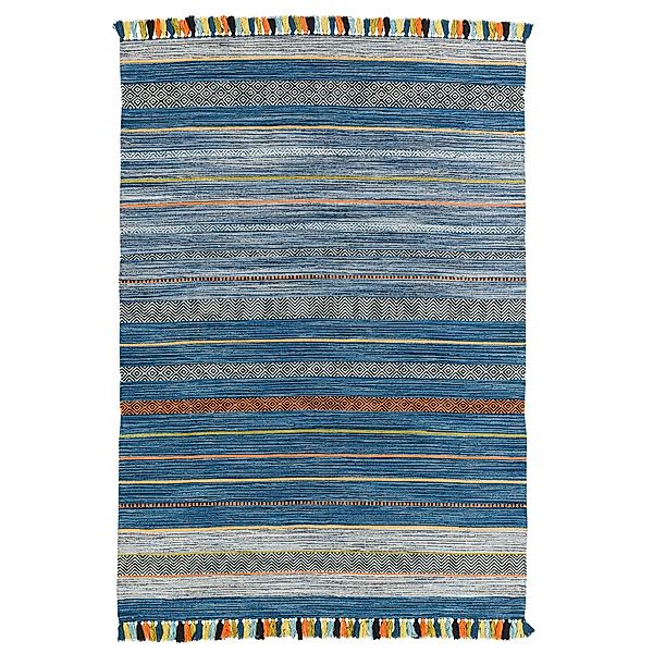 Pergamon Wollteppich Natur Teppich Kelim Kalleen, günstig online kaufen