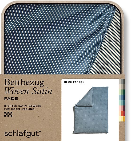 Schlafgut Bettbezug Woven Satin Fade mit günstig online kaufen