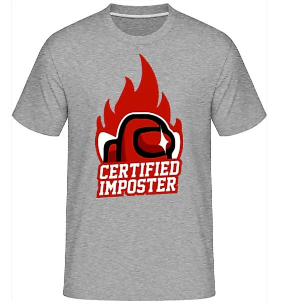 Certified Imposter Among Us · Shirtinator Männer T-Shirt günstig online kaufen