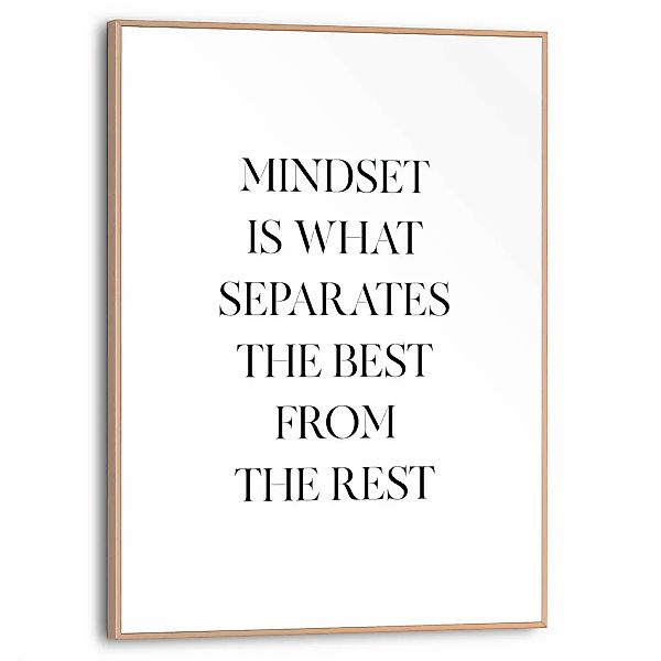 Reinders Poster "Mindset" günstig online kaufen