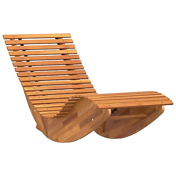 vidaXL Rocking Sonnenliegen 2 Stück aus Massivem Akazienholz 4103881 günstig online kaufen