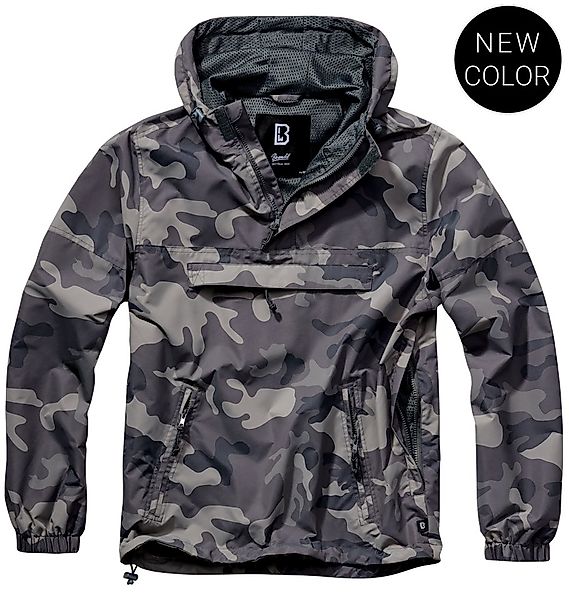Brandit Regenjacke Regenjacke Windbreaker Schlupf Übergangs Frühling Jacke günstig online kaufen