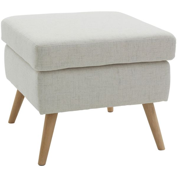 Home affaire Hocker "Salla" Bezug auch in Luxus-Microfaser in Teddyfellopti günstig online kaufen