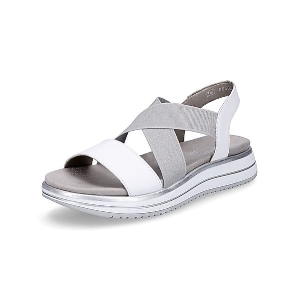 Remonte Remonte Damen Sandale weiß silber günstig online kaufen