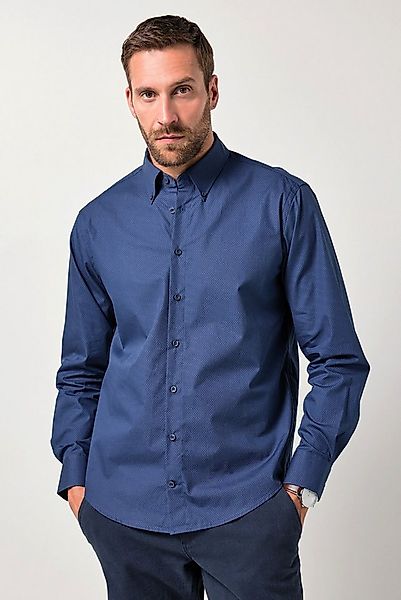 JP1880 Businesshemd JP1880 Hemd Langarm Minimal-Print Modern Fit günstig online kaufen