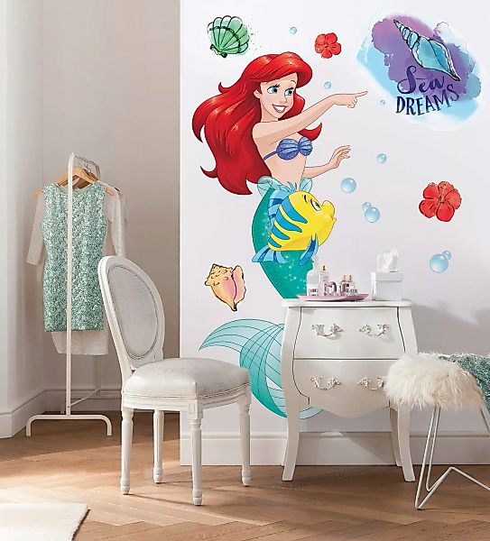 Komar Vliestapete »Selbstklebende Vlies - Ariel XXL - Größe 127 x 200 cm«, günstig online kaufen