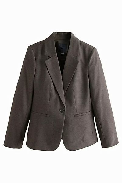 Next Jackenblazer Einreihiger Tailored Fit Blazer mit Karomuster (1-tlg) günstig online kaufen