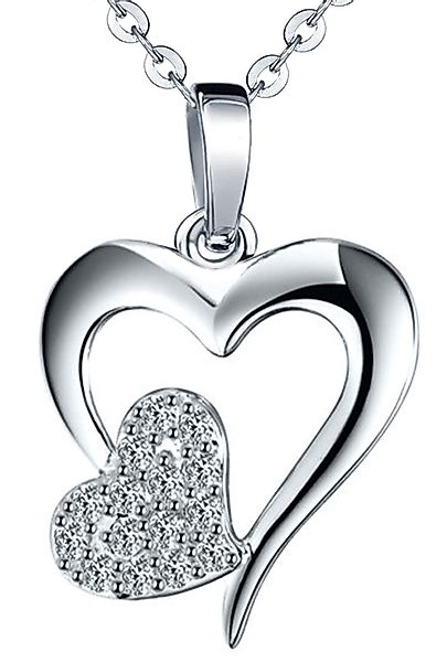 Limana Herzkette 925 Silber Kette mit günstig online kaufen