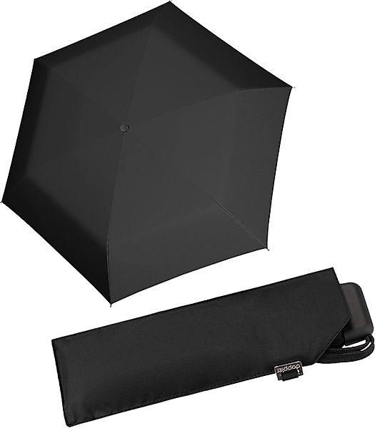 doppler® Taschenregenschirm ein leichter und flacher günstig online kaufen