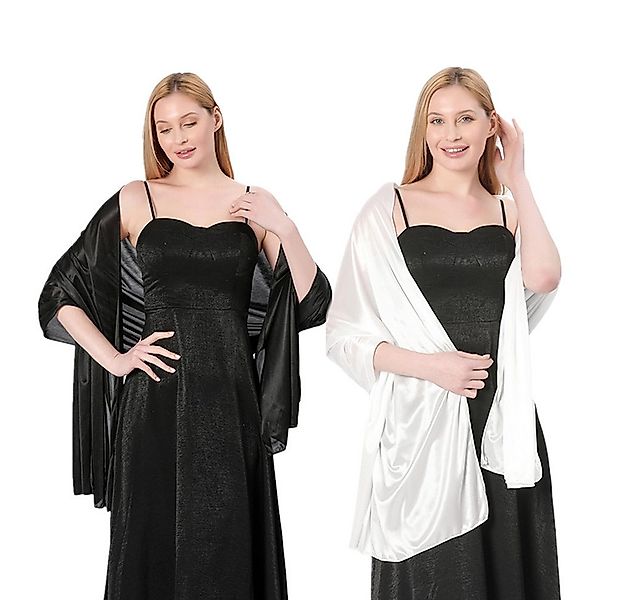 XDeer Modeschal 2 Stück Damen Shawl für Brautkleider Abendkleider, Elegante günstig online kaufen