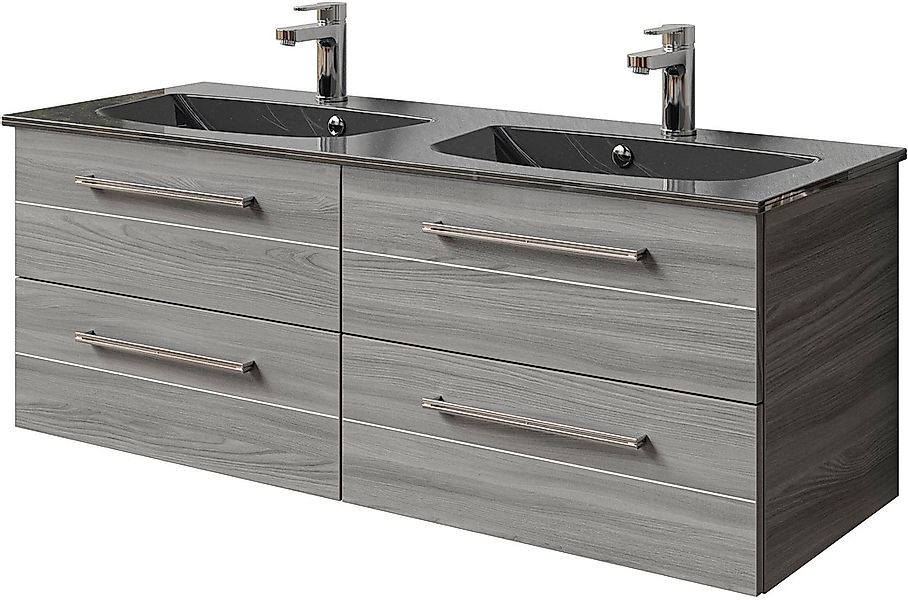 Saphir Waschtisch "Serie 6025 Mineralmarmor-Waschtisch mit Unterschrank, 13 günstig online kaufen