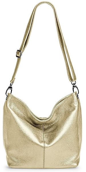 Caspar Schultertasche Klassische Damen Leder Handtasche - PREMIUM LINE - Mo günstig online kaufen