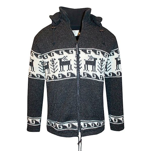 THC Natural Line Strickjacke THC Strickjacke 606 Rentier schwarz (1 Stück, günstig online kaufen