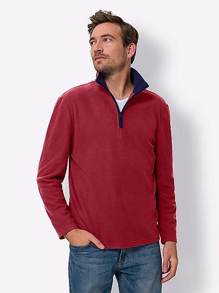 Sieh an! Sweater Fleece-Shirt Langarm günstig online kaufen