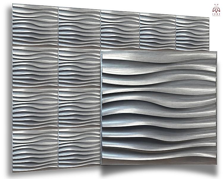 IKHEMalarka 3D Wandpaneel 3D Paneele PVC Kunststoffpaneele, BxL: 50,00x50,0 günstig online kaufen
