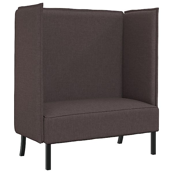 vidaXL Sofa Hochlehnen-Sofa Dunkelbraun 109x56x121 cm günstig online kaufen