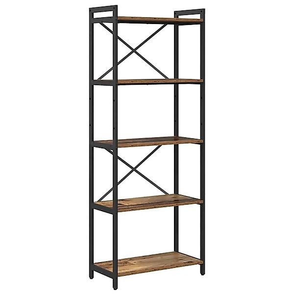 vidaXL Bücherregal Altholz 60 x 30 x 155 cm Holzwerkstoff 868387 günstig online kaufen