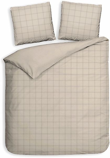 Heckett & Lane Wendebettwäsche "Diamante" 3 Stk. kariert, hochwertiges Mako günstig online kaufen