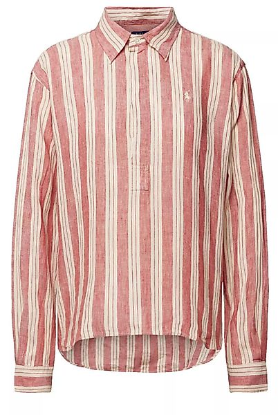 Polo Ralph Lauren Leinenhemd Leinenbluse Vokuhila-Hemd günstig online kaufen