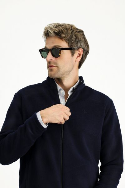 KIGILI Fleecepullover Fleece-Sweatshirt mit halblangem Reißverschluss günstig online kaufen