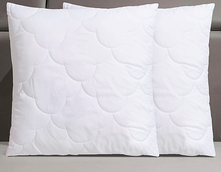 my home Microfaserkissen "Mondschein, Kopfkissen 40x80 cm, 80x80 cm und wei günstig online kaufen