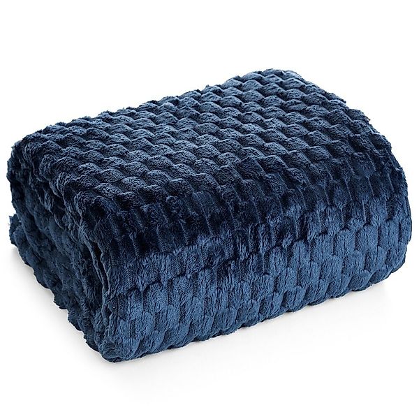 Wohndecke CINDY/6, Design91, Tolle Struktur, Waffelmuster, günstig online kaufen