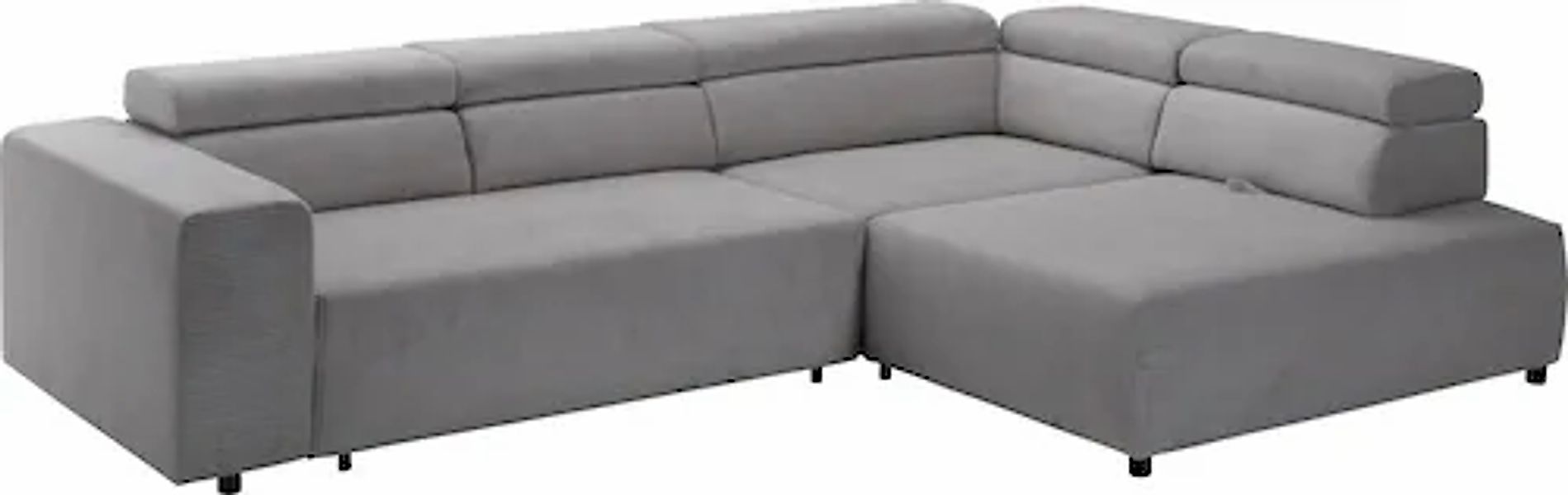 exxpo - sofa fashion Ecksofa »VITTORIO«, inkl. Kopfteil- und Sitztiefenvers günstig online kaufen