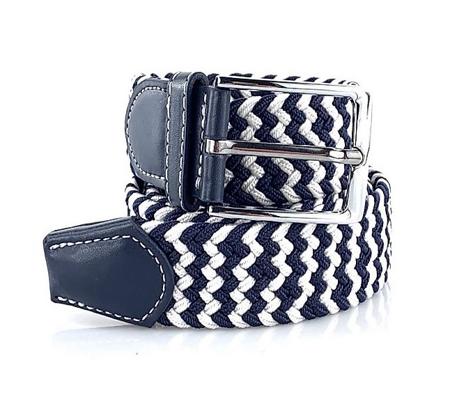 L&B Stretchgürtel in 12 Farben, dehnbarer Flechtgürtel, elastischer Stoffgü günstig online kaufen