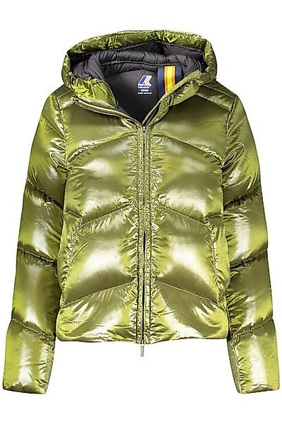 K-Way Outdoorjacke Grüne Damenjacke mit Kapuze: Praktische Allwetterjacke m günstig online kaufen