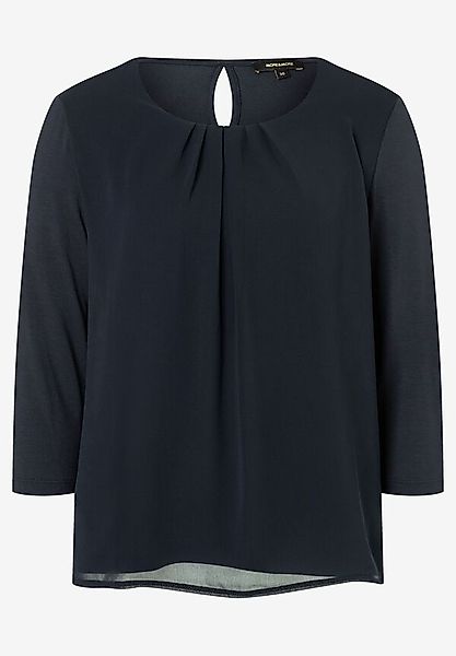 Blusenshirt, marine, Frühjahrs-Kollektion günstig online kaufen