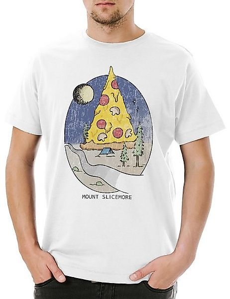 Urban Backwoods Print-Shirt Urban Backwoods Mount Slicemore Herren T-Shirt günstig online kaufen