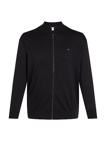 Calvin Klein Big&Tall Sweatshirt BT_COTTON SILK BLEND ZIP JACKET in Großen günstig online kaufen