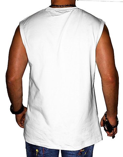 RMK Unterhemd Unterhemd Muscleshirt Tanktop Ärmellos Shirt Uni Farben günstig online kaufen